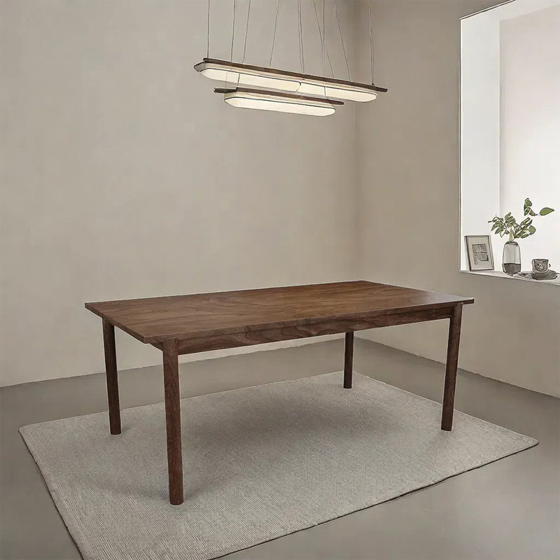 HomeLuxea Modern Nordic solid wood dining table | Wayfair